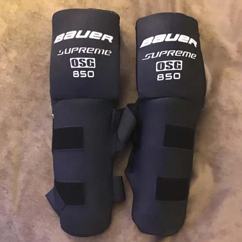 Used Bauer Referee Shin Pads