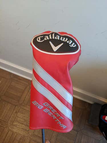 Used Men's Callaway Left Handed Great Big Bertha Driver Stiff Flex