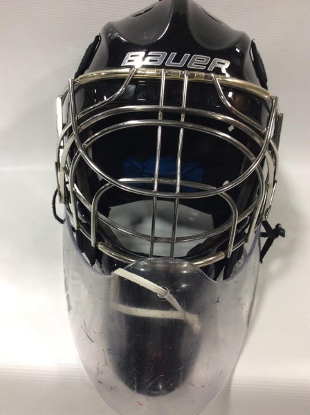 Used Bauer Nme8 Md Ice Hockey Goalie Helmets & Masks