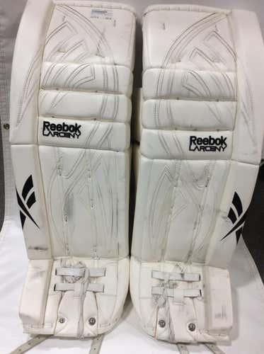 Used Reebok Larceny 36" Ice Hockey Goalie Leg Pads