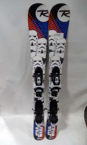 Used Rossignol Star Wars 104 Cm Downhill Ski Boys Combo