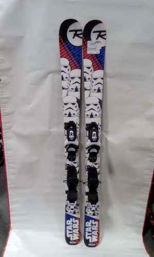 Used Rossignol Star Wars 128 Cm Downhill Ski Boys Combo