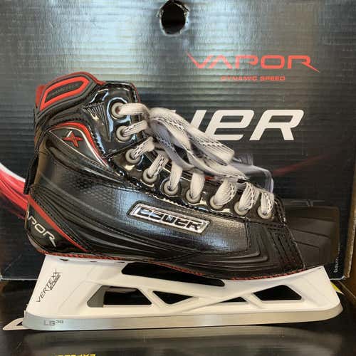 New Bauer Vapor 1X SR Goal Skates |Size 8EE