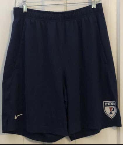 UPenn Team Issued Blue Men's Large Nike Shorts