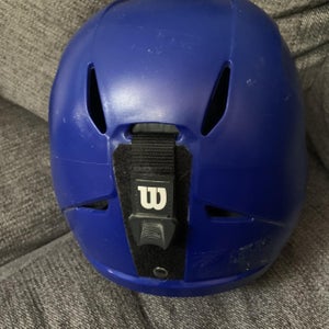 Blue Used Small / Medium Wilson Batting Helmet