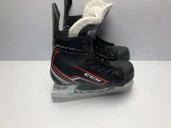 Used Ccm Ft340 Youth 13.0 Ice Skates Ice Hockey Skates