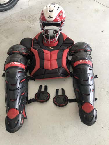 Used Adult All Star System 7 Catcher's Set