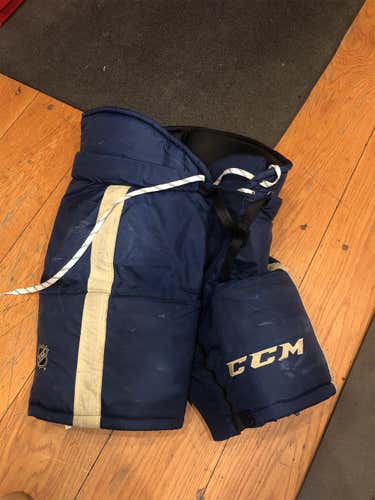 CCM Pro Stock Pants SR M Columbus Blue Jackets USED