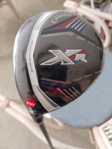 New Men's Callaway Left Handed XR 15 Fairway Wood Stiff Flex 3 Wood