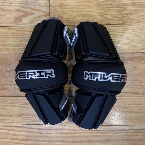 Lightly Used Maverik Max Arm Pads. Black. Large