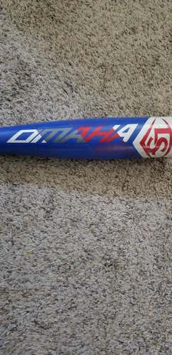 Used Kid Pitch (9YO-13YO) USSSA Certified Louisville Slugger Omaha Bat (-10) 16 oz 26"