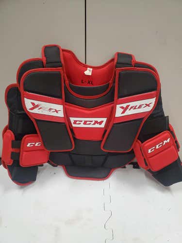 Youth Used Large/XL CCM YT Flex Goalie Chest Protector