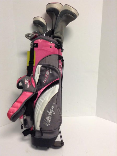 Used Walter Hagen Series Ii 7 Piece Graphite Ladies Golf Junior Club Sets