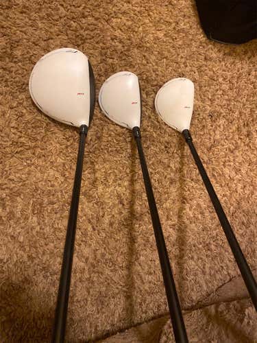 TaylorMade R11s (Driver, 3w, 5w)Left Handed Regular Flex Clubs (Full Set)