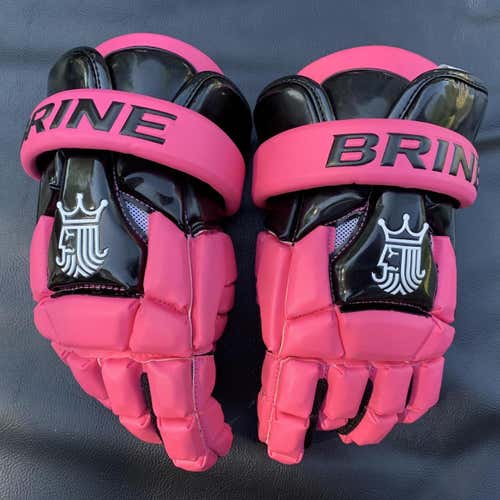 Pink King Superlight Lacrosse Gloves