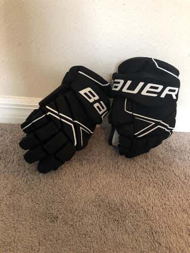 Black Used Bauer NSX 13"  Gloves