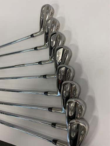 Used Right Handed 718 AP1 Steel Shaft Iron Set