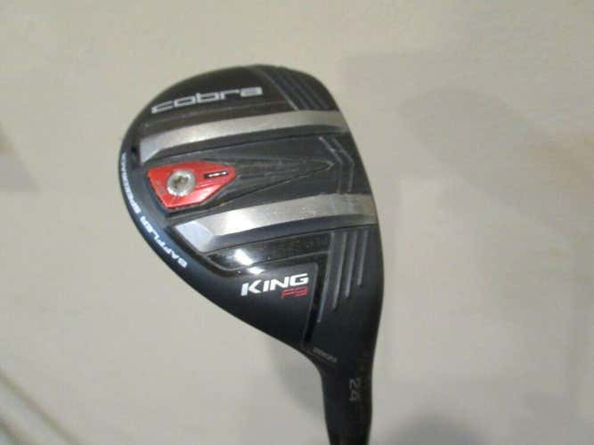 NICE CLEAN COBRA KING F9 SPEEDBACK 24* HYBRID ATMOS BLACK 7 SENIOR FLEX W COVER