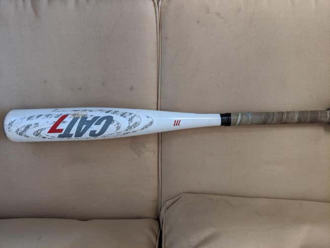 Used 2019 USSSA Certified Marucci CAT 7 Bat (-10) 17 oz 27"