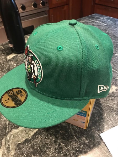 Shop New Era 59Fifty Boston Celtics 2 Tone Fitted Hat 70343703 green