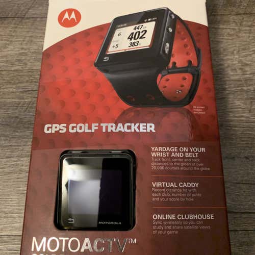 MotoACTV GPS Golf Tracker
