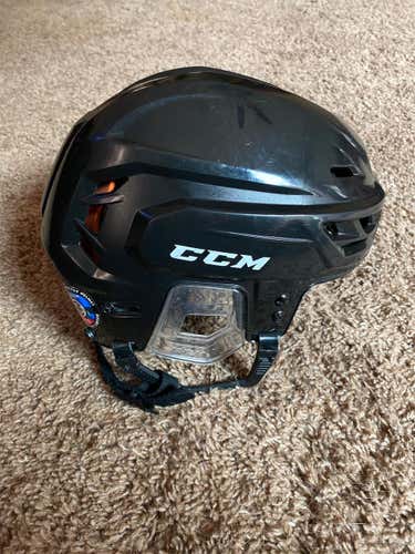 Black Used Medium CCM Tacks 710 Helmet