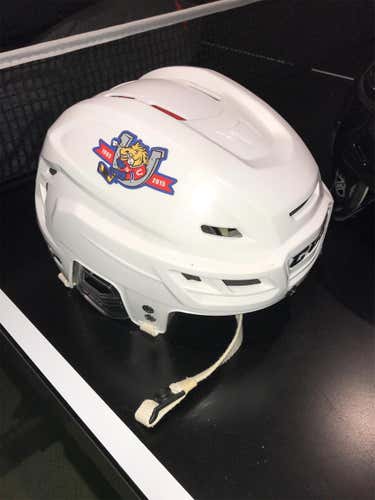 Barrie Colts Game Worn Helmet