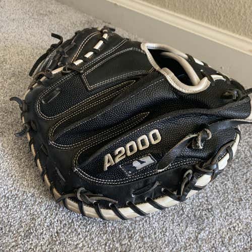 Black Used Catcher's A2000 M1 33.5" Baseball Glove