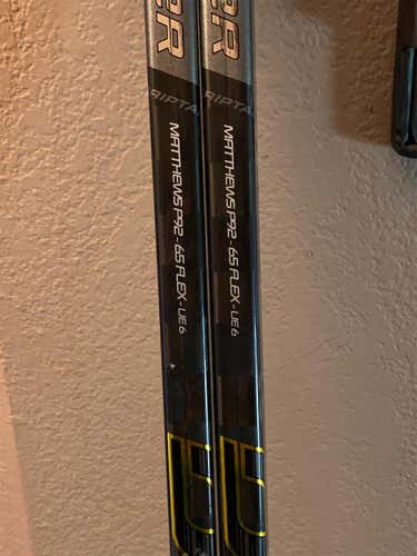 Used Right Handed Supreme 2S Pro Mid Pattern  Hockey Stick