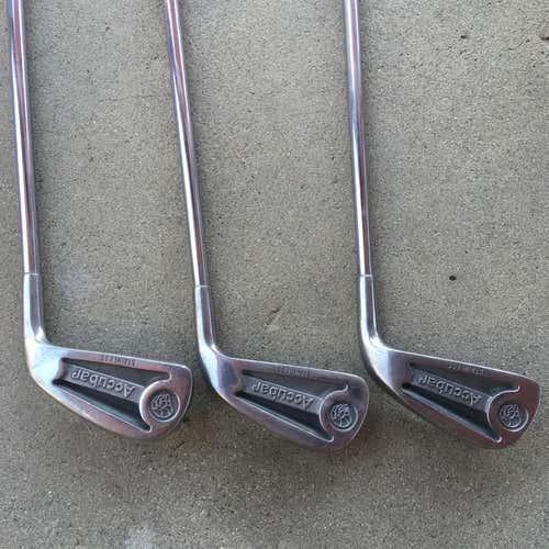 Vintage RAM ACCUBAR Right Handed 3, 5, 6 Iron Set