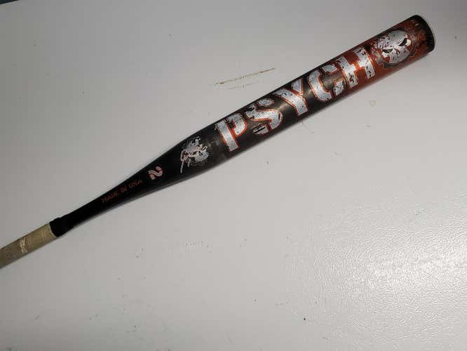 Black Used Adult Miken Psycho Bat 28 oz 34"