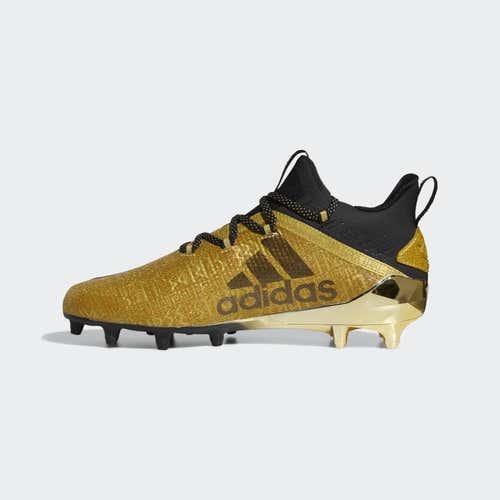 Adidas Adizero Young King Limited Edition Gold Cleats Sz 9US