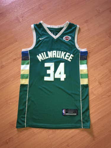 New Fully Stitched Giannis Antetokounmpo Jersey