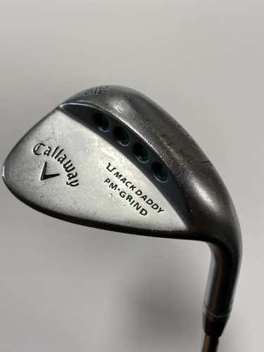 Used Callaway Mack Daddy Pm Grind 64 Degree Steel Regular Golf Wedges