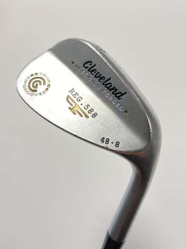 Used Cleveland 588 Tour Zipgrooves 48 Degree Steel Regular Golf Wedges