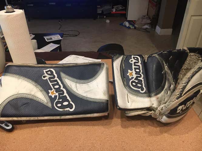 Brian's Regular Demon Glove & Blocker Pro Stock