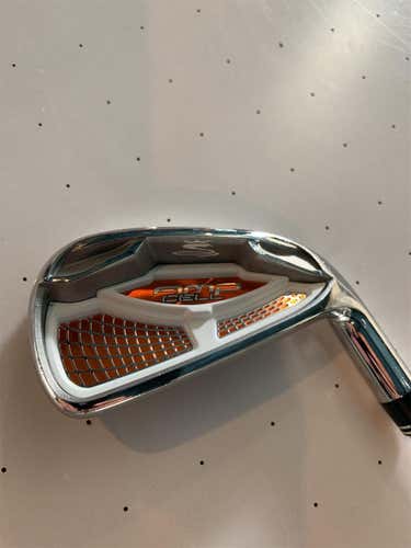 Cobra Amp Cell RIGHT Hand Stiff Flex Steel Shaft Iron Set GW-9 Like New