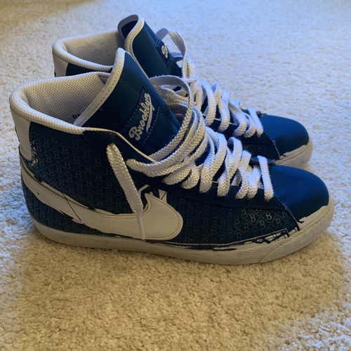 Nike Blazer High Jackie Robinson Brooklyn Dodgers Sneakers Size 10 (Women's 11) RARE