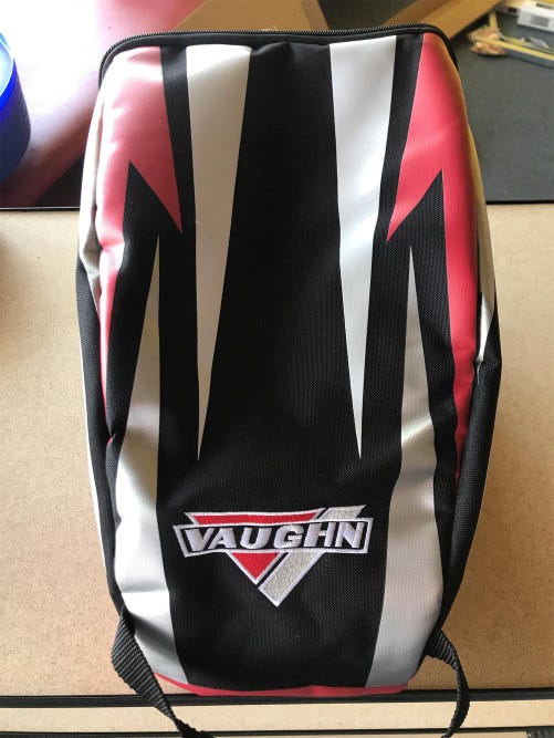 New Vaughn Goalie Helmet Bag New From Colorado Avalanche Stock