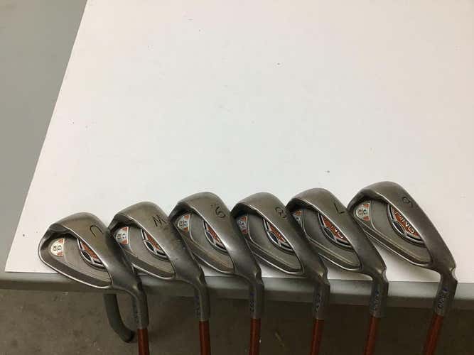 Used Ping G10 5i-gw Aw Graphite Regular Golf Iron Or Hybrid Sets