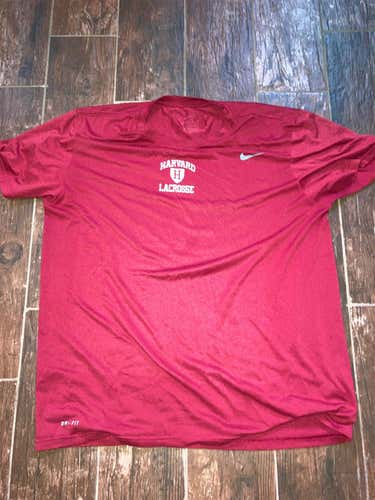 Harvard Men’s Lacrosse Team Issued Workout Shirt