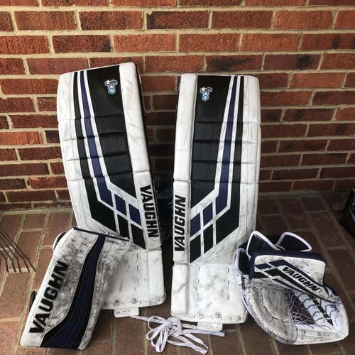 Vaughn Senior Used 33" +2 Regular VE8 Pro Goalie Full Set