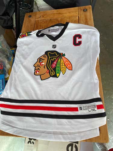 White Jonathan Toews Jersey