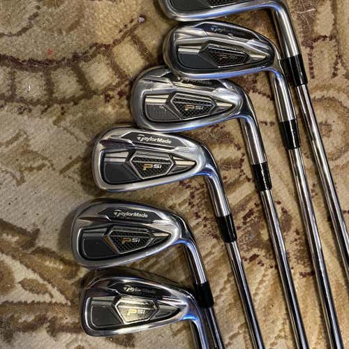 Used Right Handed PSi Regular Flex Steel Shaft Iron Set