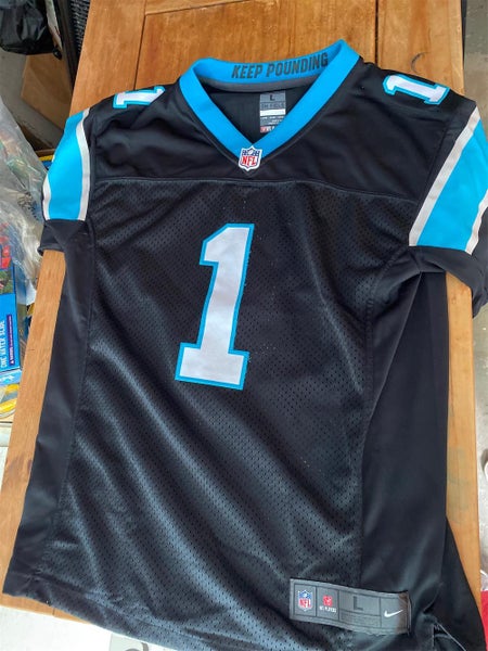 Cam Newton Black Men's Large Nike