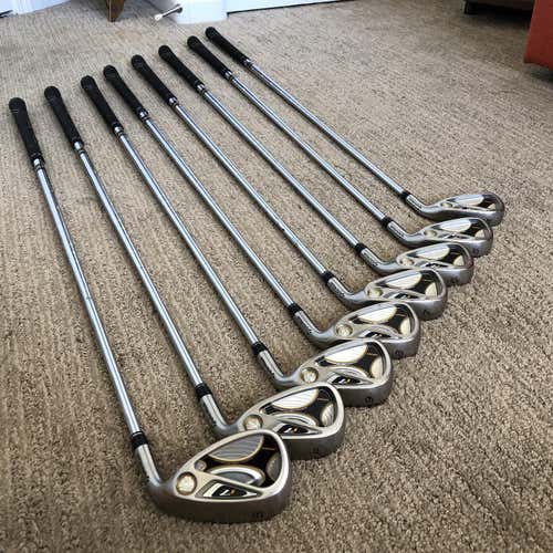 Used Right Handed R7 Stiff Flex Steel Shaft Iron Set