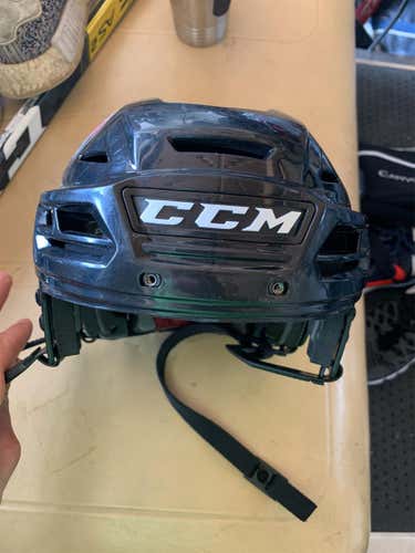 Black Pro Stock CCM Resistance Helmet Size S