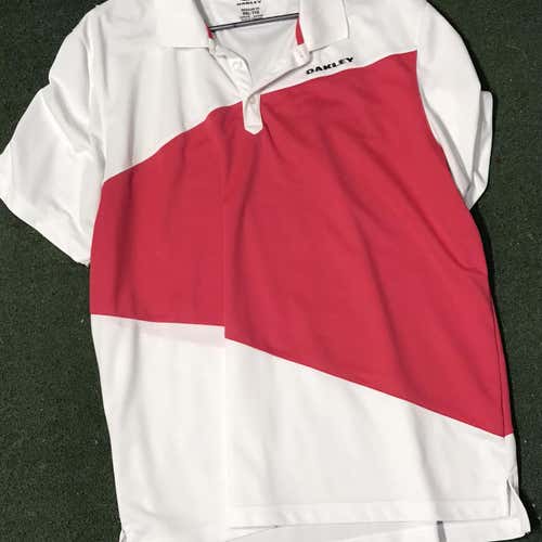 White Men's XXL Oakley Shirt
