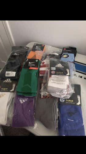 Variety NEW Men's  Other Soccer  Socks 9-12.5