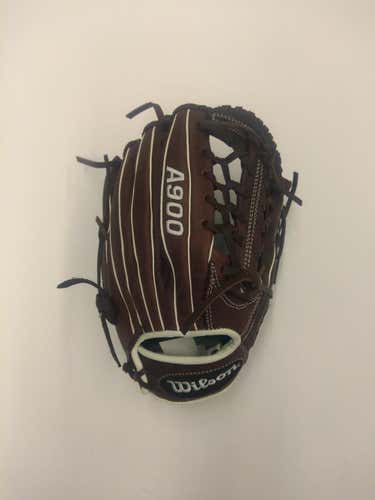 Used Wilson A900 Glv 11.75 11 3 4" Baseball & Softball Fielders Gloves